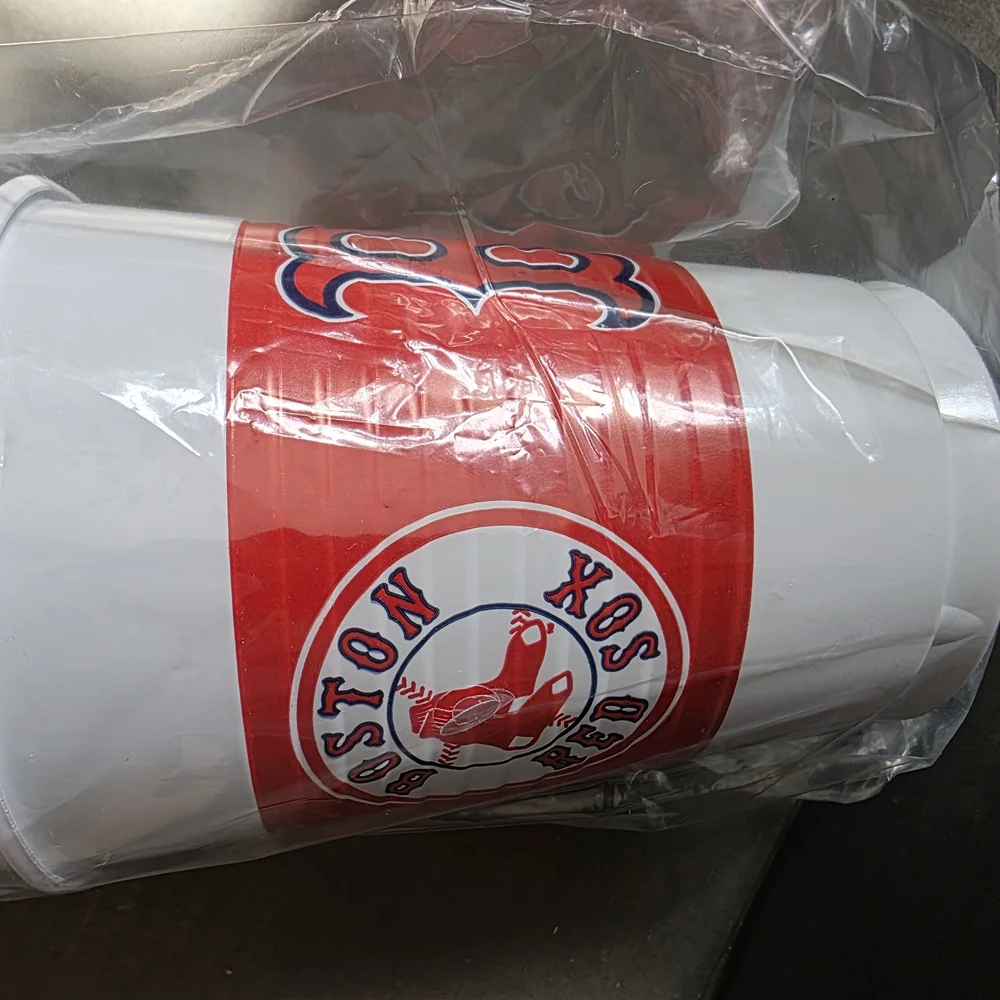 Major League Baseball Plastic Cups - Red and White